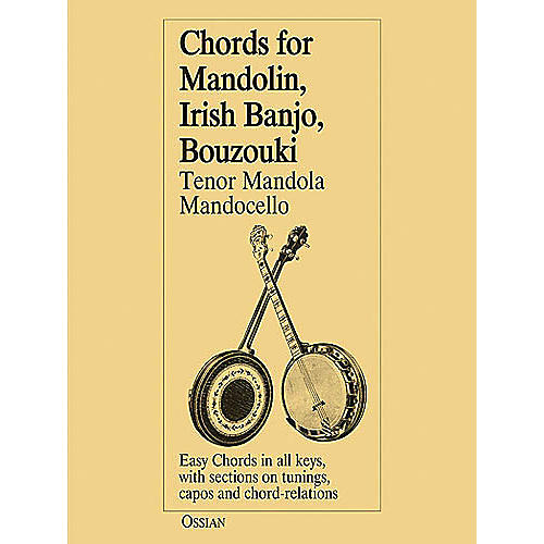 Music Sales Chords for Mandolin, Irish Banjo, Bouzouki, Tenor Mandola, Mandocello Music Sales America Series