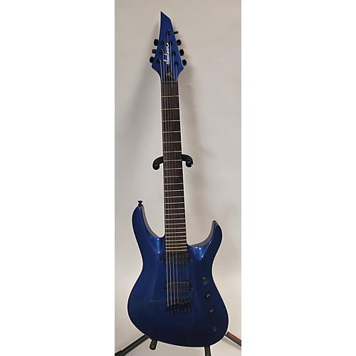 Jackson Chris Broderick Pro Series Solo 7 Solid Body Electric Guitar Metallic Blue