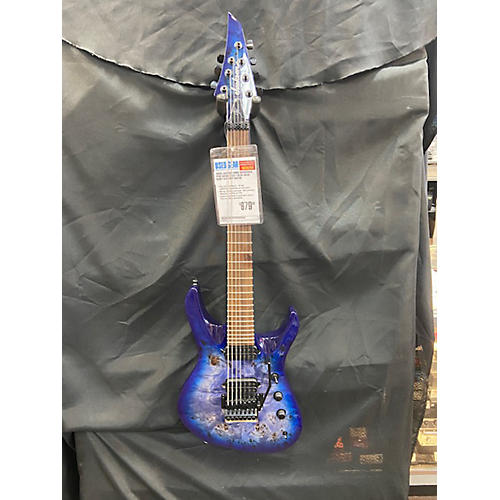 Jackson Chris Broderick Pro Series Solo 7 Solid Body Electric Guitar Blue