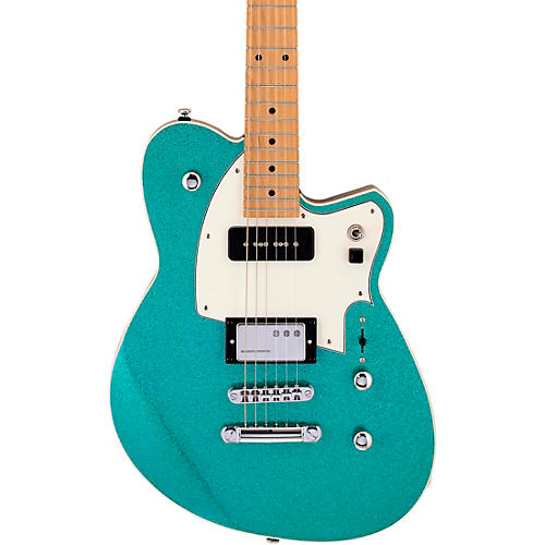 Reverend Chris Freeman Signature Electric Guitar Turquoise Sparkle