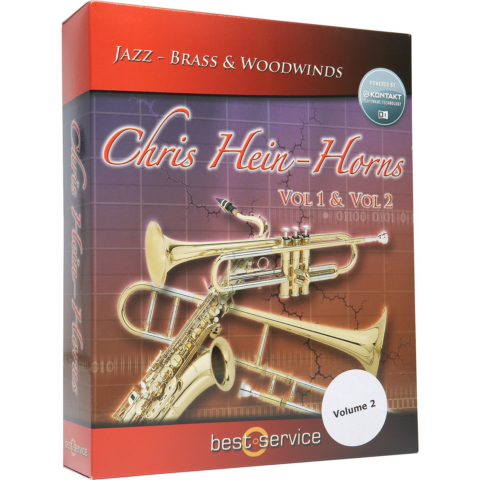 Best Service Chris Hein Horns Vol. 2 Section Horns Sample Library