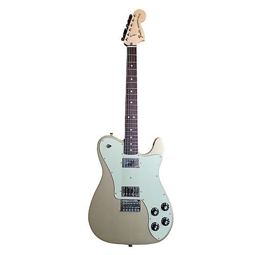 Fender Chris Shiflett Telecaster Deluxe Solid Body Electric Guitar Gold