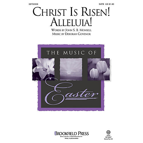 Brookfield Christ Is Risen! Alleluia! SATB composed by Deborah Governor