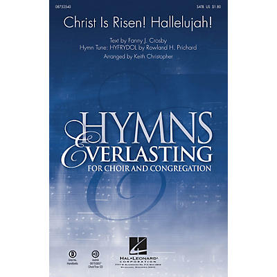 Hal Leonard Christ Is Risen! Hallelujah! SATB arranged by Keith Christopher