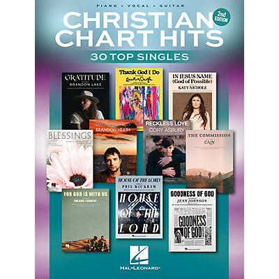 Hal Leonard Christian Chart Hits - 2nd Edition 30 Top Singles Piano/Vocal/Guitar Songbook
