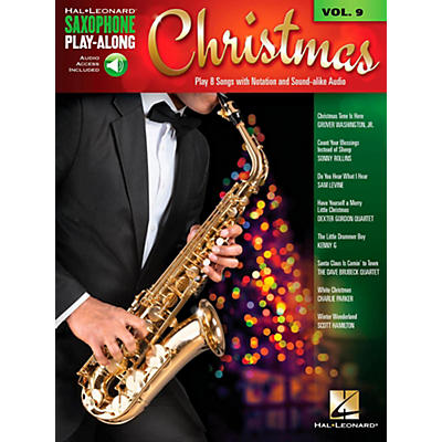 Hal Leonard Christmas - Saxophone Play-Along Vol. 9 (Book/Audio On-line)