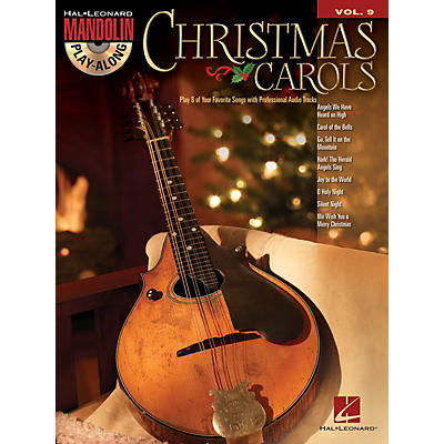 Hal Leonard Christmas Carols (Mandolin Play-Along Volume 9) Mandolin Play-Along Series Softcover with CD