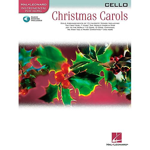 Christmas Carols for Cello Book/Audio Online