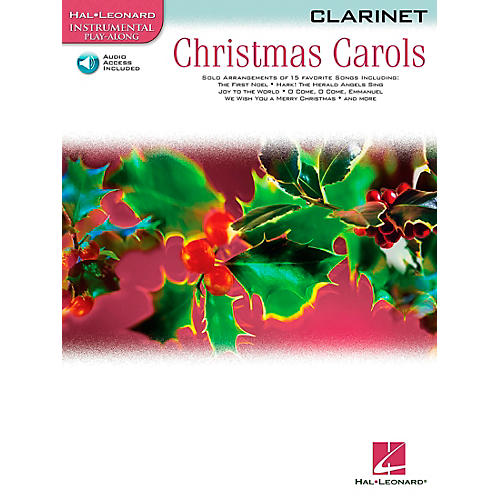Hal Leonard Christmas Carols for Clarinet Book/Audio Online