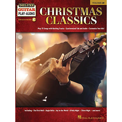 Hal Leonard Christmas Classics Deluxe Guitar Play-Along Volume 19 Book/Audio Online