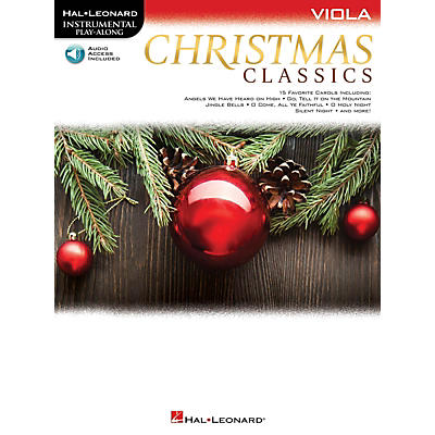Hal Leonard Christmas Classics (Viola) Instrumental Play-Along Series Softcover Audio Online