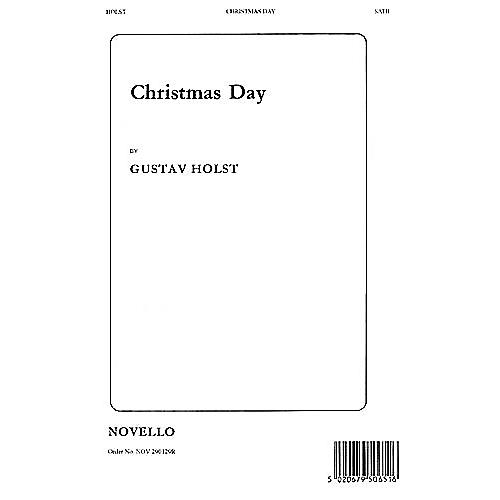 Novello Christmas Day SATB Composed by Gustav Holst