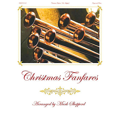Fred Bock Music Christmas Fanfares (Hymn Flourishes for Organ, Brass and Timpani) arranged by Mark Shepperd