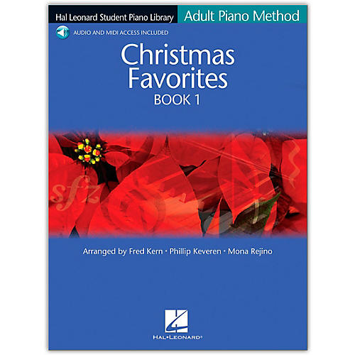 Christmas Favorites Book/Online Audio 1 Adult Piano Method Hal Leonard Student Piano Library Book/Online Audio
