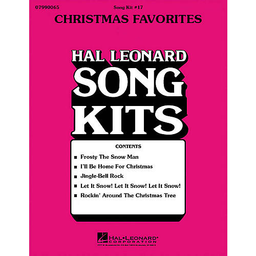 Christmas Favorites (Song Kit #17) ShowTrax CD Arranged by Dick Averre