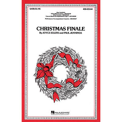 Hal Leonard Christmas Finale SATB arranged by Paul Jennings