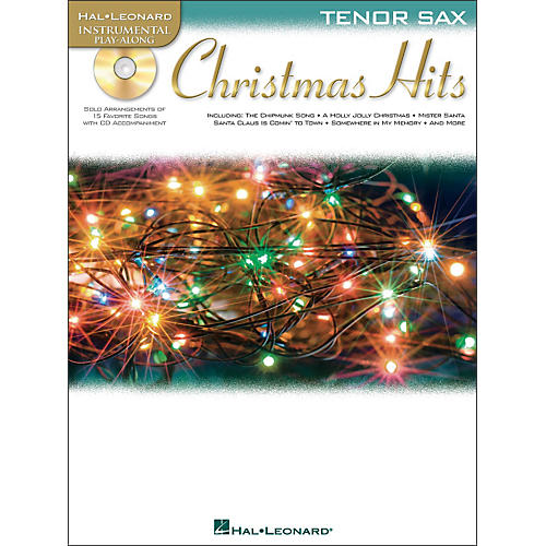 Christmas Hits for Tenor Sax - Instrumental Play-Along Book/CD Pkg