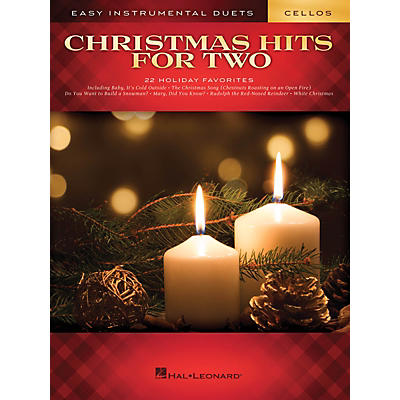 Hal Leonard Christmas Hits for Two Cellos (Easy Instrumental Duets) Instrumental Duet Series Softcover