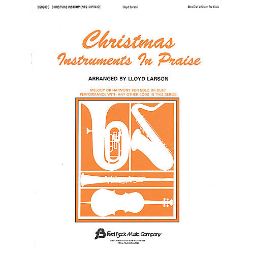 Fred Bock Music Christmas Instruments in Praise (Alto Clef Edition) Instructional Series