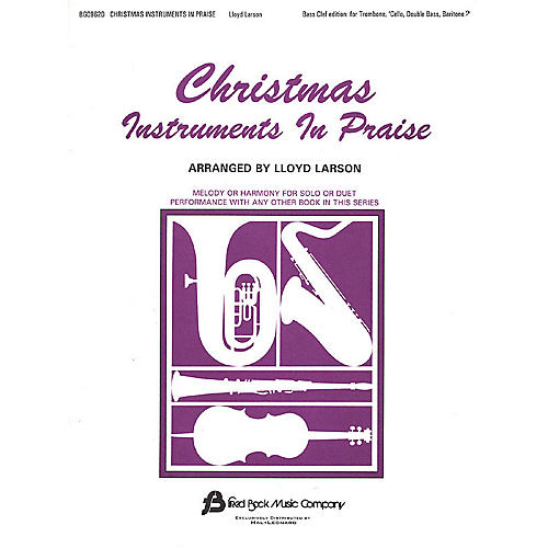 Fred Bock Music Christmas Instruments in Praise Instructional Series
