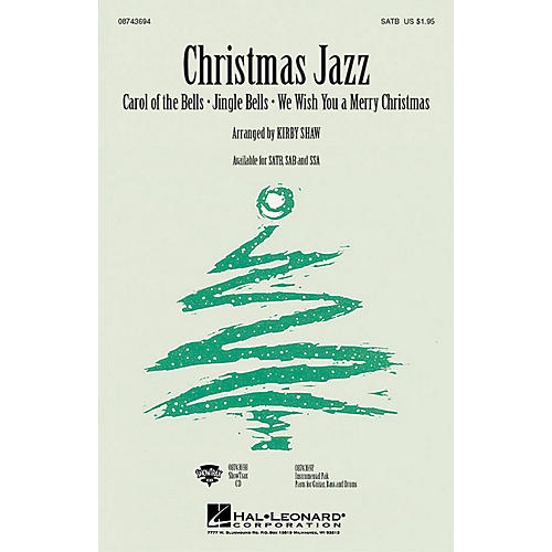 Hal Leonard Christmas Jazz (Collection) SAB Arranged by Kirby Shaw