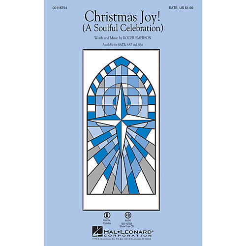 Hal Leonard Christmas Joy! (A Soulful Celebration) SATB composed by Roger Emerson