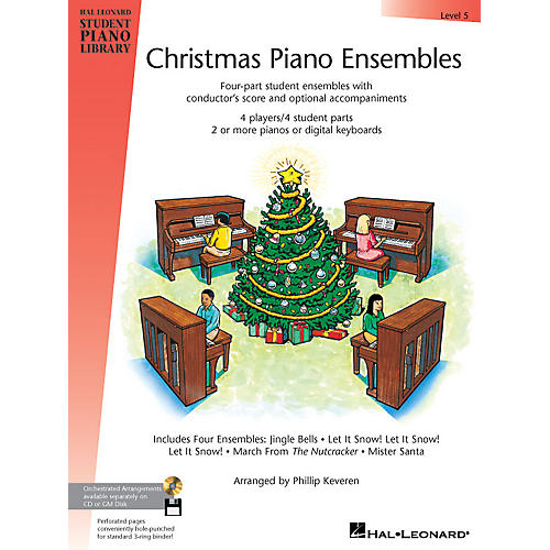 Christmas Piano Ensembles - Level 5 Book Only Piano Library Series (Level Inter)