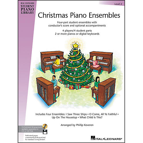 Christmas Piano Ensembles Level 2 Hal Leonard Student Piano Library by Phillip Keveren