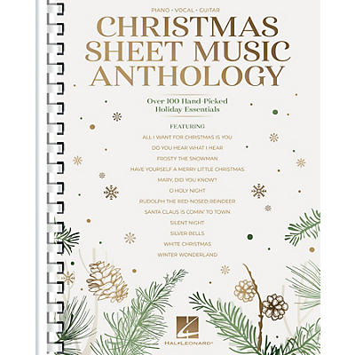 Hal Leonard Christmas Sheet Music Anthology Piano/Vocal/Guitar Songbook
