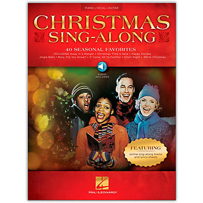 Hal Leonard Christmas Sing-Along Piano/Vocal/Guitar Book/Audio Online