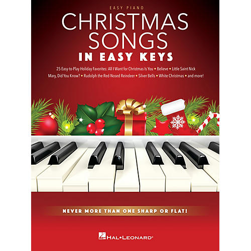 Hal Leonard Christmas Songs - In Easy Keys (Never More Than One Sharp or Flat!) Easy Piano Songbook