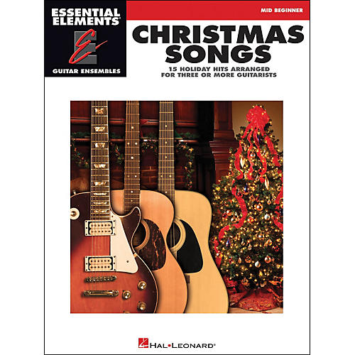 Hal Leonard Christmas Songs Mid Beginner for EE Guitar Ensemble