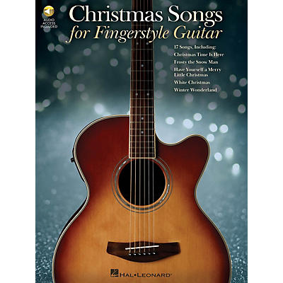 Hal Leonard Christmas Songs for Fingerstyle Guitar - Guitar Solo Songbook (Book/Online Audio)