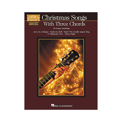 Christmas Songs with Three Chords Strum It Guitar Book