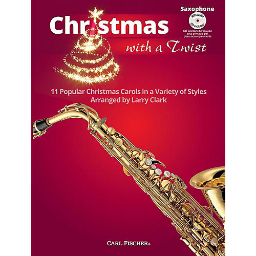 Christmas With A Twist Book with CD - Alto Saxophone