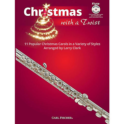 Christmas With A Twist Book with CD - Flute