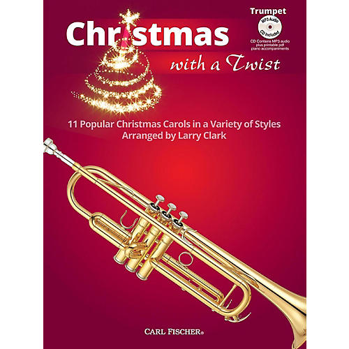 Christmas With A Twist Book with CD - Trumpet