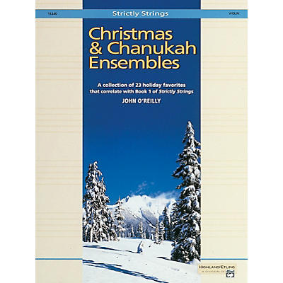 Alfred Christmas and Chanukah Ensembles Violin