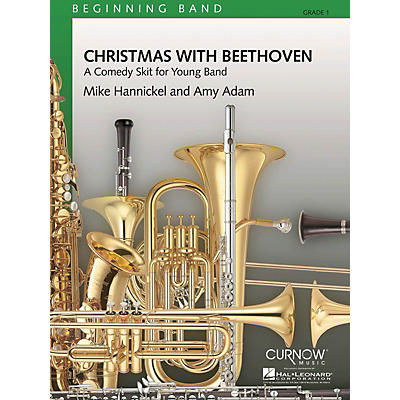 Curnow Music Christmas with Beethoven (Grade 1 - Score Only) Concert Band Level 1 Composed by Mike Hannickel