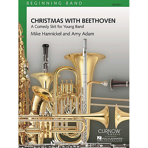 Curnow Music Christmas with Beethoven (Grade 1 - Score Only) Concert Band Level 1 Composed by Mike Hannickel