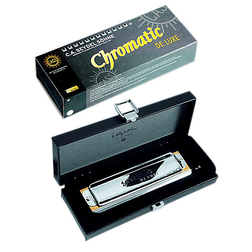 SEYDEL Chromatic DE LUXE Harmonica Low C