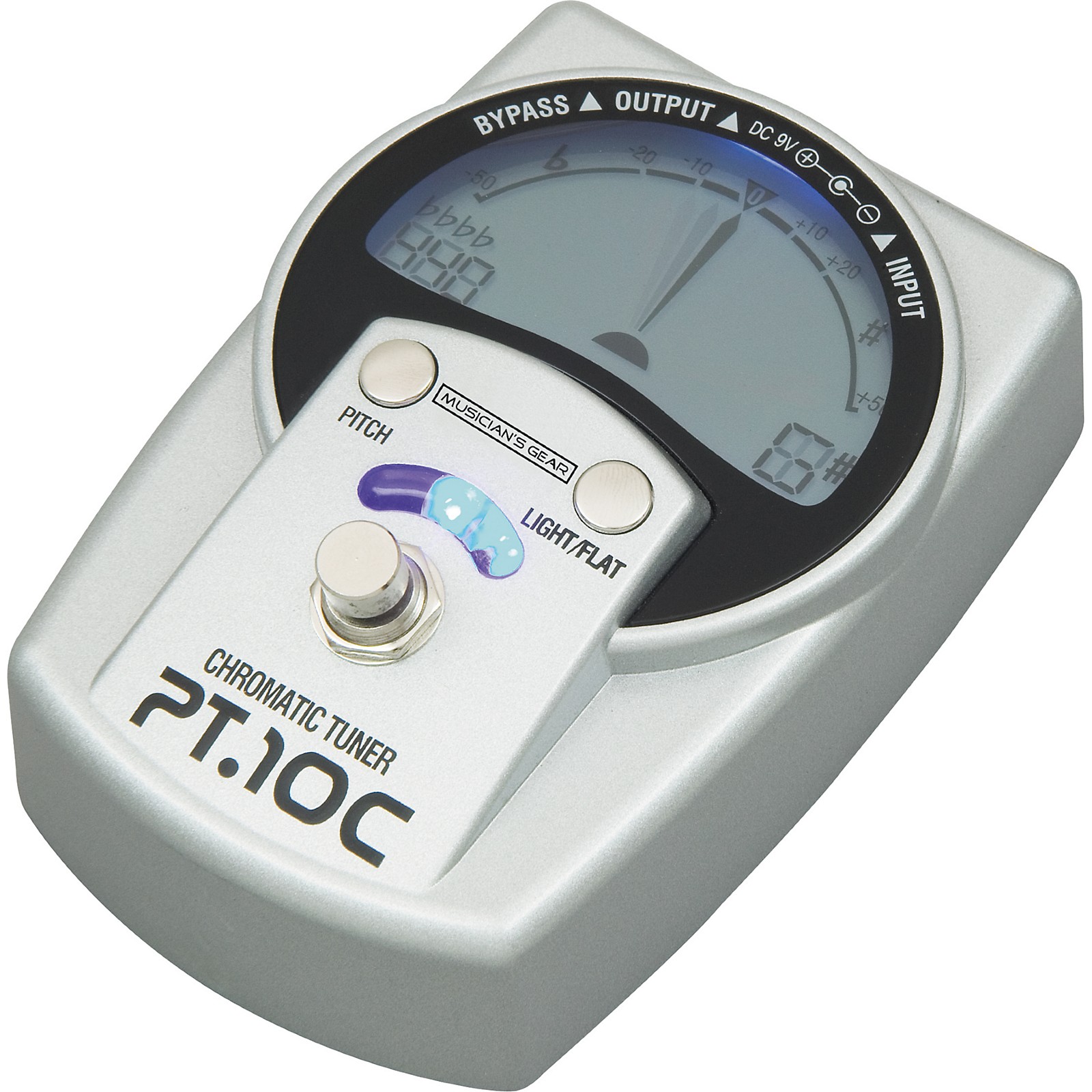 Musician's Gear Chromatic Pedal Tuner Musician's Friend