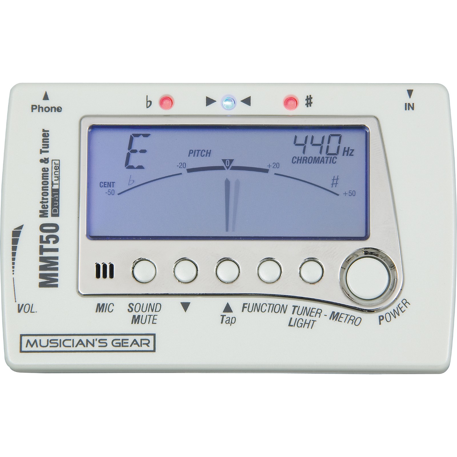 Musician's Gear Chromatic Tuner and Metronome Musician's Friend
