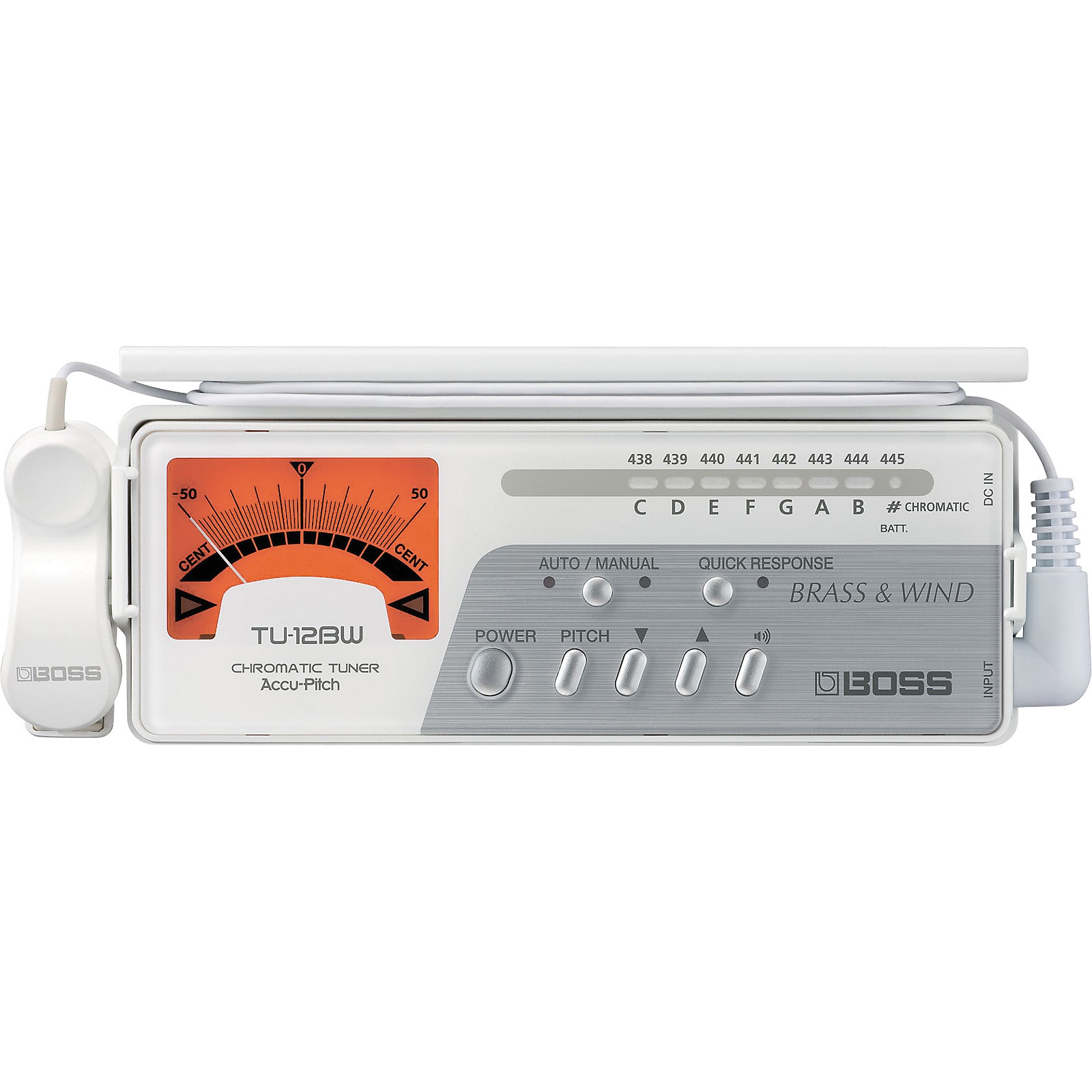 Boss Chromatic Tuner for Brass & Wind Instruments Musician's Friend
