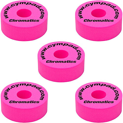 Cympad Chromatics Foam Cymbal Washer 5-Piece Crash Set Pink