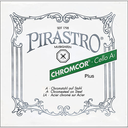 Pirastro Chromcor Plus 4/4 Size Cello Strings 4/4 Size A String
