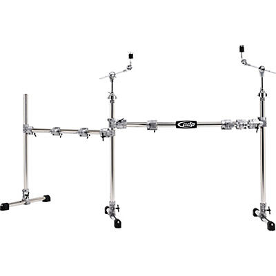 PDP Chrome Plated Main and Side Drum Rack Package