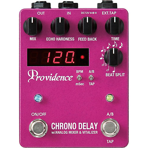 Providence Chrono Delay / Digital Delay Effects Pedal
