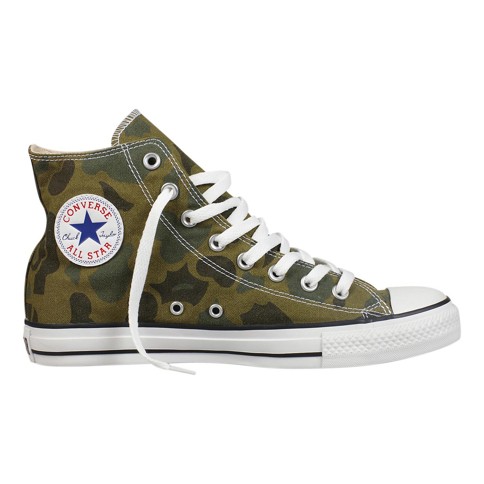 Converse Chuck Taylor All Star Hi - Olive Branch Camo | Musician's Friend