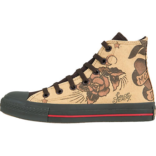 Chuck Taylor All Star Sailor Jerry Hi-Tops with Mom/Dad Flash